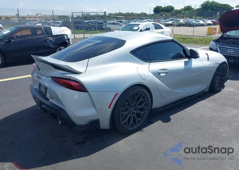 2021 Toyota Gr Supra 3.0 Premium из США, поврежденный, VIN WZ1DB0C07MW043021